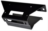 Warn ATV/UTV Winch Mounting Kits 90930 Mount, Plate Style, Steel, Black Powdercoated, Polaris, Kit thumbnail 1