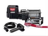 4,000 lbs. Warn 4000 DC Winch 94000 Winch, DC, Electric, 12 V, lbs., Roller Fairlead, 43 ft. Steel Cable Length, 12 ft. Wired Remote thumbnail 1