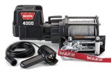 4,000 lbs. Warn 4000 DC Winch 94000 Winch, DC, Electric, 12 V, lbs., Roller Fairlead, 43 ft. Steel Cable Length, 12 ft. Wired Remote thumbnail 2