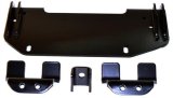 Warn Center Plow Mounting Kits 70583 Kit, Center, Steel, Black Powdercoated, for use on Honda®, Kit thumbnail 1