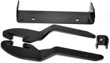 Warn Center Plow Mounting Kits 73996 Kit, Center, Steel, Black Powdercoated, Yamaha, Kit thumbnail 1