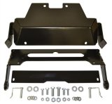 Warn ProVantage Front Plow Mounting Kits 79700 Kit, Front, Steel, Black Powdercoated, Polaris, Kit thumbnail 1