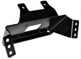 Warn ATV/UTV Winch Mounting Kits 90459 Mount, Plate Style, Steel, Black Powdercoated, Polaris, Kit thumbnail 1