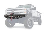 Warn Ascent Bumpers 100921 ASCENT FRONT BUMPER FOR 15-18 CHEVY SILVERADO HD thumbnail 1