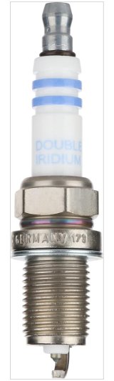 Bosch Double Iridium Spark Plugs 9664 Plug, Iridium, 14mm Thread, 19mm Reach, Flat Seat, Each thumbnail 4