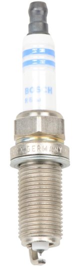 Bosch Double Platinum Spark Plugs 8122 Plug, Platinum, 14mm Thread, 26.5mm Reach, Flat Seat, Each thumbnail 1