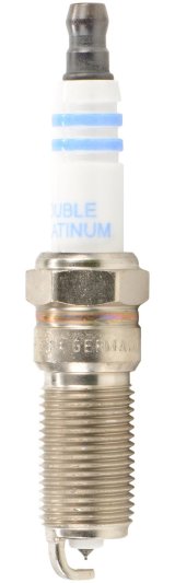 Bosch Double Platinum Spark Plugs 8114 Plug, Platinum, 14mm Thread, 25mm Reach, Tapered Seat, Each thumbnail 1