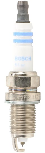 Bosch Double Platinum Spark Plugs 8105 Plug, Platinum, Gasket Seat, 14mm Thread, 19mm Reach, Resistor, Each thumbnail 1