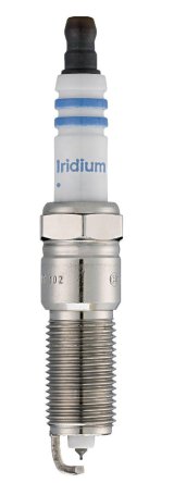 Bosch Double Iridium Spark Plugs 9667 Plug, Iridium, 14mm Thread, 25mm Reach, Tapered Seat, Each thumbnail 1