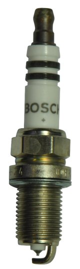 Bosch Double Platinum Spark Plugs FR5KPP332S Plug, Platinum, 14mm Thread, 19mm Reach, Flat Seat, Resistor, Non-Projected, Each thumbnail 1