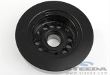 Steeda Underdrive Pulleys for 2001-2004 MUSTANG - 701-0003 Pulleys, Serpentine, Nodular Iron, Black Anodized, Crankshaft, Alternator, Pump, Ford Mustang, 2001-04 2-Valve Engines Only. Kit thumbnail 9
