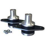 Steeda Ford Mustang Heavy-Duty Adjustable Engine Mounts for 2005-2014 MUSTANG - 555-4005 Mounts, Complete Mount, Bolt-In, Polyurethane, Ford, Modular, V8, 2005-14, Pair thumbnail 2