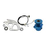 Steeda Cable Adjuster Kits for 1983-1995 MUSTANG - 555-7040 Clutch Cable, with Aluminum Quadrant, Adjustable, Ford, Kit thumbnail 1
