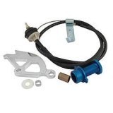 Steeda Cable Adjuster Kits for 1983-1995 MUSTANG - 555-7040 Clutch Cable, with Aluminum Quadrant, Adjustable, Ford, Kit thumbnail 2