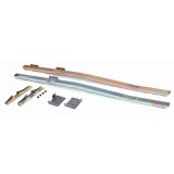 Steeda Weld-On Subframe Connectors for 1979-2004 MUSTANG - 555-5245 Connectors, Weld-On, Steel, Natural, Ford, Pair thumbnail 1