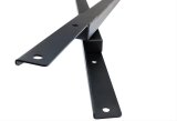 Steeda Ultra-Lite Jacking Rails for 2015-2021 MUSTANG - 555-5205 Suspension Rails, Ultra Lite, Steel, Black, Ford, S550, Mustang, Coupe, Pair thumbnail 9
