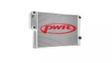 PWR North America Lightweight Late Model Dirt and Pavement Radiators 918-30191 Radiator, Lightweight, Crossflow, Aluminum, Double Pass, High Outlet, Heat Exchanger, Universal, Each thumbnail 2