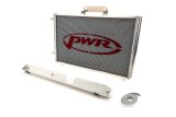 PWR North America Heat Exchangers for 1967-1969 CAMARO - 56-00019 Exchangers, Aluminum, 27mm Tube Size, 2-Pass, 0.750 in, Inlet/Outlet, Accepts Vintage Air A/C Condenser, Chevrolet, Camaro, LT4 Swap, Each thumbnail 2