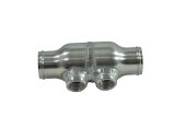 PWR North America Fabricated Check Valves 70-11000 Valve, Aluminum, Lightweight, 1 1/2 in, In/Out, 5 1/2 Long, Two -8 AN Bungs, Each thumbnail 2