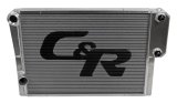 PWR North America Universal Radiators 906-30194 Radiator, Crossflow, Aluminum, Universal, 30 in. x 19 in. 1 3/4 in, With Ford Style Heat Exchanger, Each thumbnail 1