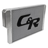 PWR North America Universal Radiators 906-30194 Radiator, Crossflow, Aluminum, Universal, 30 in. x 19 in. 1 3/4 in, With Ford Style Heat Exchanger, Each thumbnail 3