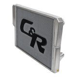PWR North America Universal Radiators 906-30194 Radiator, Crossflow, Aluminum, Universal, 30 in. x 19 in. 1 3/4 in, With Ford Style Heat Exchanger, Each thumbnail 5