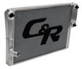PWR North America Universal Radiators 906-30194 Radiator, Crossflow, Aluminum, Universal, 30 in. x 19 in. 1 3/4 in, With Ford Style Heat Exchanger, Each thumbnail 6