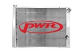 PWR North America Universal Radiators 902-28191 Radiator, Crossflow, Aluminum, Double Pass, Universal, Each thumbnail 2