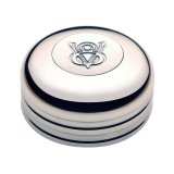 GT Performance GT-3 Standard Horn Buttons 11-1003 Button, Standard, Billet Aluminum, Polished, V8 Logo, Each thumbnail 1