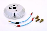 GT Performance Steering Wheel Installation Kits OCT-06 Kit, 9-Bolt Mount, Polished, Aluminum, Kit thumbnail 2