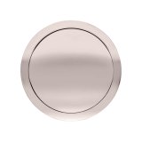 GT Performance GT-9 Small Horn Buttons 11-1100 Button, Small, GT-9, Billet Aluminum, Polished, 3 in. Button Diameter, 3.5 in. Overall Diameter, Each thumbnail 1
