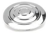 GT Performance GT-9 Banjo-Style Horn Buttons 11-1223 Button, Banjo-Style, Polished Billet Aluminum, Engraved V8 Emblem, Performance, Each thumbnail 2