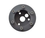 GT Performance Steering Wheel Installation Kits 20-3006 Kit, Converts 3-Bolt Hubs to 6-Bolt Wheels, Billet Aluminum, Black Anodized, Kit thumbnail 3