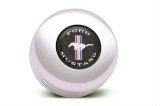GT Performance GT-3 Standard Horn Buttons 11-1025 Button, Standard, Billet Aluminum, Polished, Ford Mustang Running Pony Logo, Each thumbnail 2