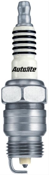 Autolite Copper Core Spark Plugs 45 Plug, Core, Resistor, 18mm x 1.50, Tapered Seat, 0.438 in, Reach, Each thumbnail 1