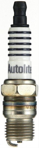Autolite Racing Spark Plugs R134 Plug, Racing, Copper Core, Tapered Seat, 14mm Thread, 0.433 in. Reach, Each thumbnail 1