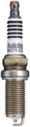 Autolite Double Platinum Spark Plugs APP5325 Plug, Platinum, 14mm Thread, 1.000 in. Reach, Flat Seat, 16mm Wrench Size, Each thumbnail 1