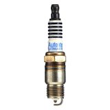 Autolite Double Platinum Spark Plugs APP6043 Plug, Platinum, 14mm Thread, 0.982 in. Reach, Tapered Seat, 16mm Wrench Size, Each thumbnail 1