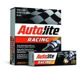 Autolite Racing Spark Plugs R133 Plug, Racing, Copper Core, Tapered Seat, 14mm Thread, 0.433 in. Reach, Each thumbnail 1