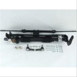 UniSteer Rack and Pinions for 1963-1982 CORVETTE - 8011540 Pinion, Hydraulic Power Assist, Aluminum Rack, Black Powdercoated, Chevy, Kit thumbnail 1