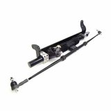 UniSteer Rack and Pinions for 1968-1972 CHEVELLE, EL CAMINO - 8010700-01 Pinion, Hydraulic Power Assist, Aluminum, Black Powdercoated, Tie Rod Ends, Brackets, Chevy, Each thumbnail 1
