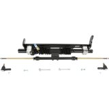UniSteer Rack and Pinions for 1968-1972 CHEVELLE, EL CAMINO - 8010700-01 Pinion, Hydraulic Power Assist, Aluminum, Black Powdercoated, Tie Rod Ends, Brackets, Chevy, Each thumbnail 2