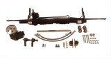 UniSteer Rack and Pinions for 1958-1964 IMPALA - 8011040-01 Steering Pinion, Power, Black Powdercoated, Chevy, Kit thumbnail 1