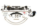 UniSteer Rack and Pinion Conversion Kits for 1955-1957 THUNDERBIRD - 8011690 Pinion, Conversion, Hydraulic Power Assist, Aluminum Rack, Black, Tie Rod Ends, Ford, Kit thumbnail 2