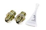 UniSteer Power Steering Adapter Fittings 8026070 Fittings, Two Straight Fittings, Aluminum, Natural, Loctite, for Unisteer Mustang II Rack and Pinion, Kit thumbnail 3
