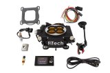 FiTech Go EFI 8 Power Adder Plus 1200 HP Fuel Injection Systems 30012 System, 1200HP, Throttle Body, Satin Black, Injectors, ECM, Kit thumbnail 2
