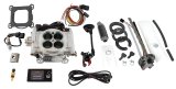 FiTech Go EFI 4 600 HP Self-Tuning Fuel Injection Systems with In-Tank Modules 36201 System, 4, Throttle Body, Pump Module, Wiring Harness, Hardware, Bright Aluminum Finish, Kit thumbnail 1