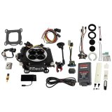 FiTech Go EFI 4 600 HP System/Go Spark Fuel Injection Master Kits 96502 Matte Black System With Kit thumbnail 1