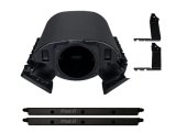 FiTech Ultimate Rebel LS Cathedral Intake Manifolds with Fuel Rails 70059 Manifold, Injected, Rebel, Short Profile, Aluminum, Black, Port, 92 mm, 102 mm, Rails, LS1, LS2, LS6, Each thumbnail 1