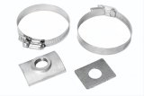 FiTech Oxygen Sensor Bung Assemblies 60012 Bung, 18mm x 1.50 Thread Size, Gasket, Two Clamps, Kit thumbnail 1